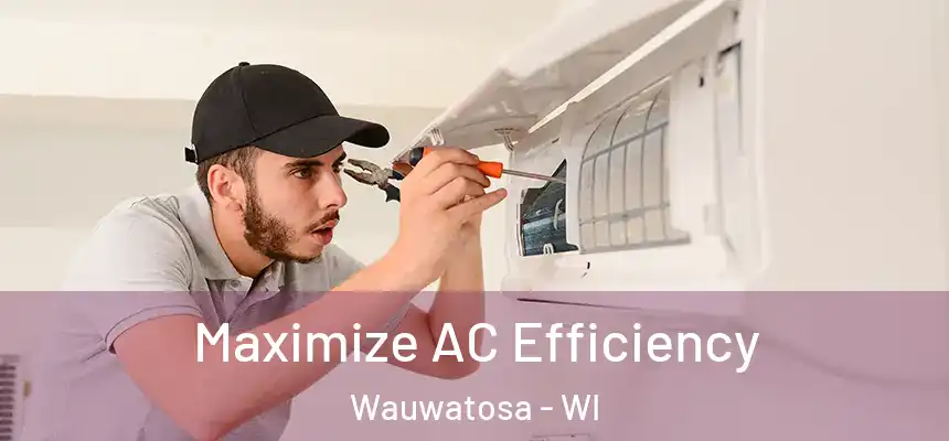  Maximize AC Efficiency Wauwatosa - WI